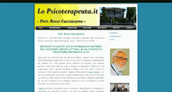 Desktop Screenshot of lopsicoterapeuta.it